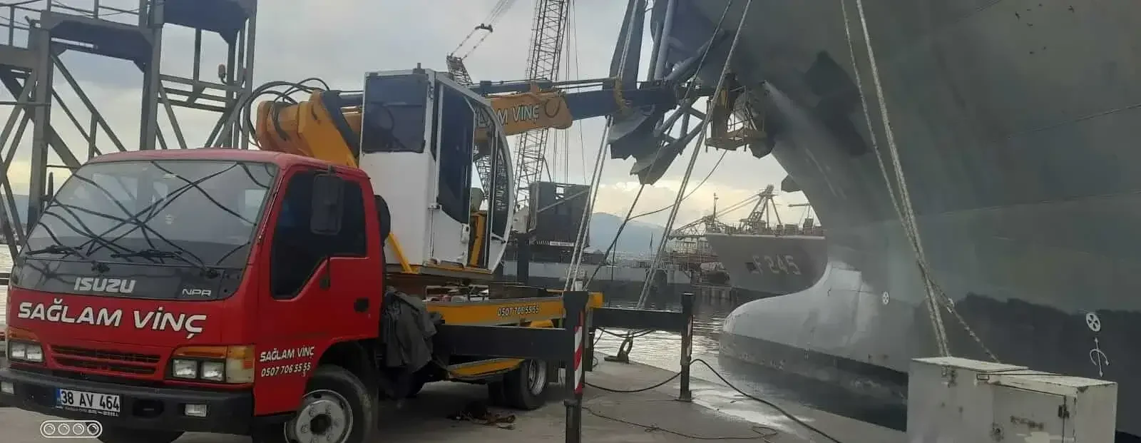 Büyükçekmece Sepetli Vinç Kiralama